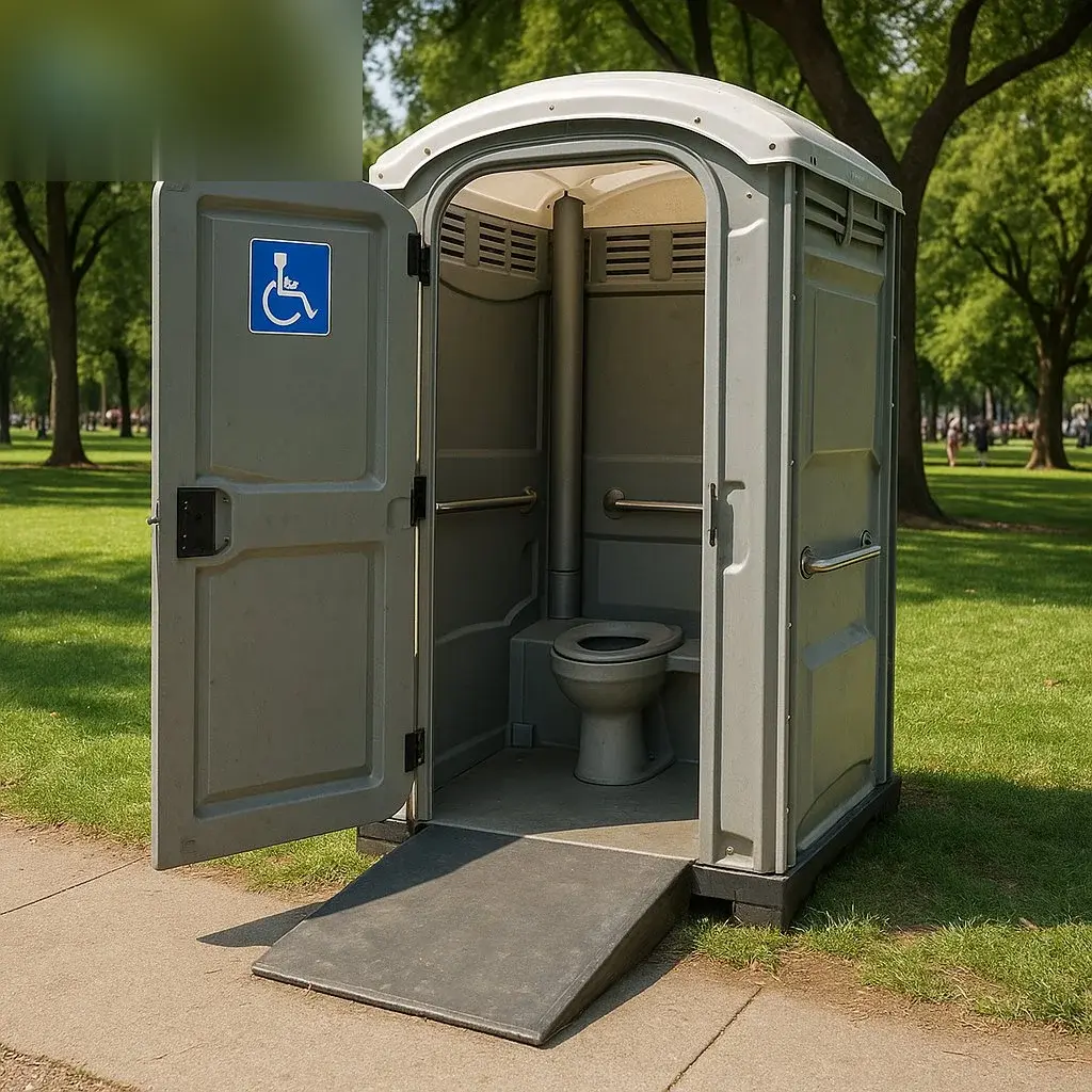 ADA-Compliant Unit for portable toilet rental in Interlachen, Putnam County