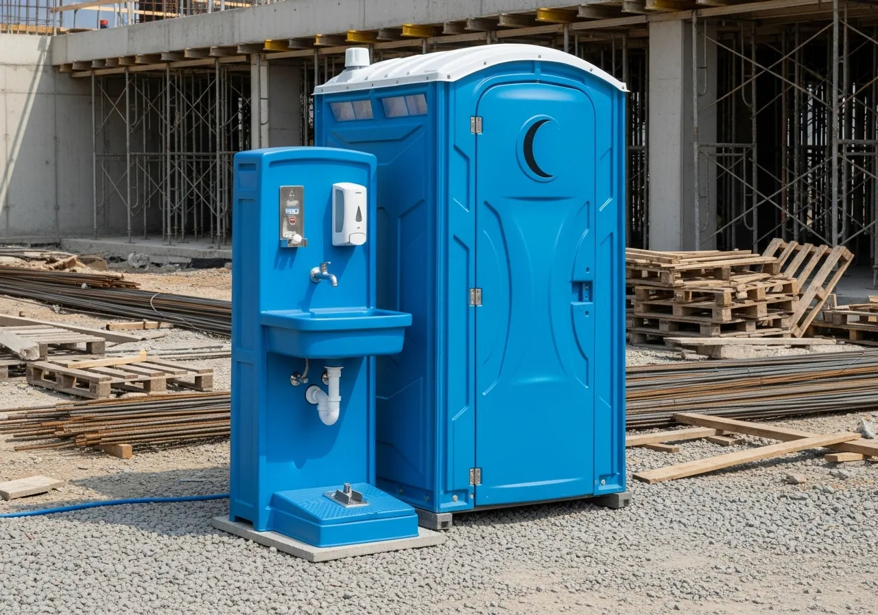 Hand-Wash Station for portable toilet rental in Nassau County
