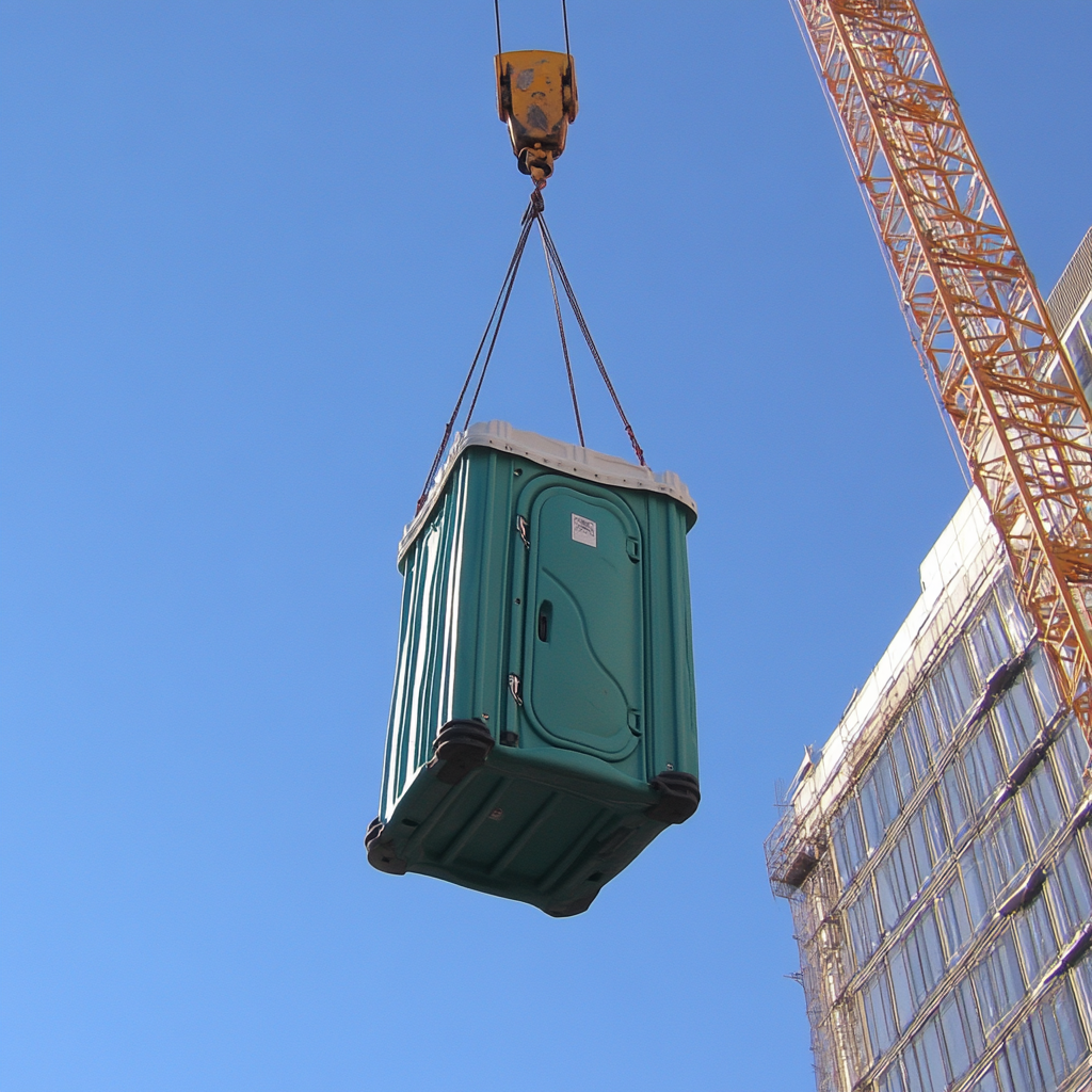 Highrise / Flyable Unit for portable toilet rental in Interlachen, Putnam County