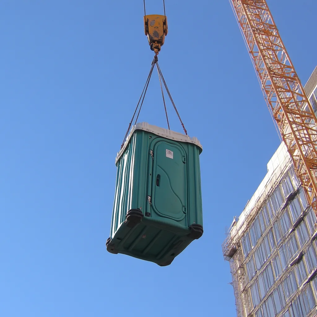 Highrise / Flyable Unit for portable toilet rental in Nassau County